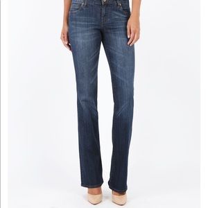 Kut from the Kloth Women's Dark Blue Boyfriend Jeans